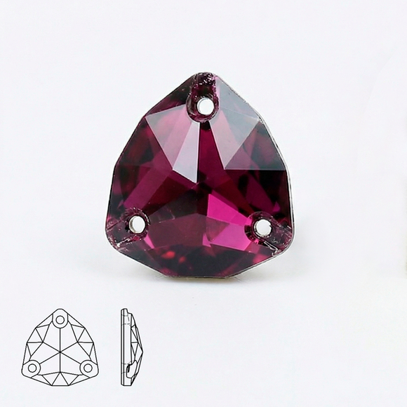 Стразы Trilliant Amethyst