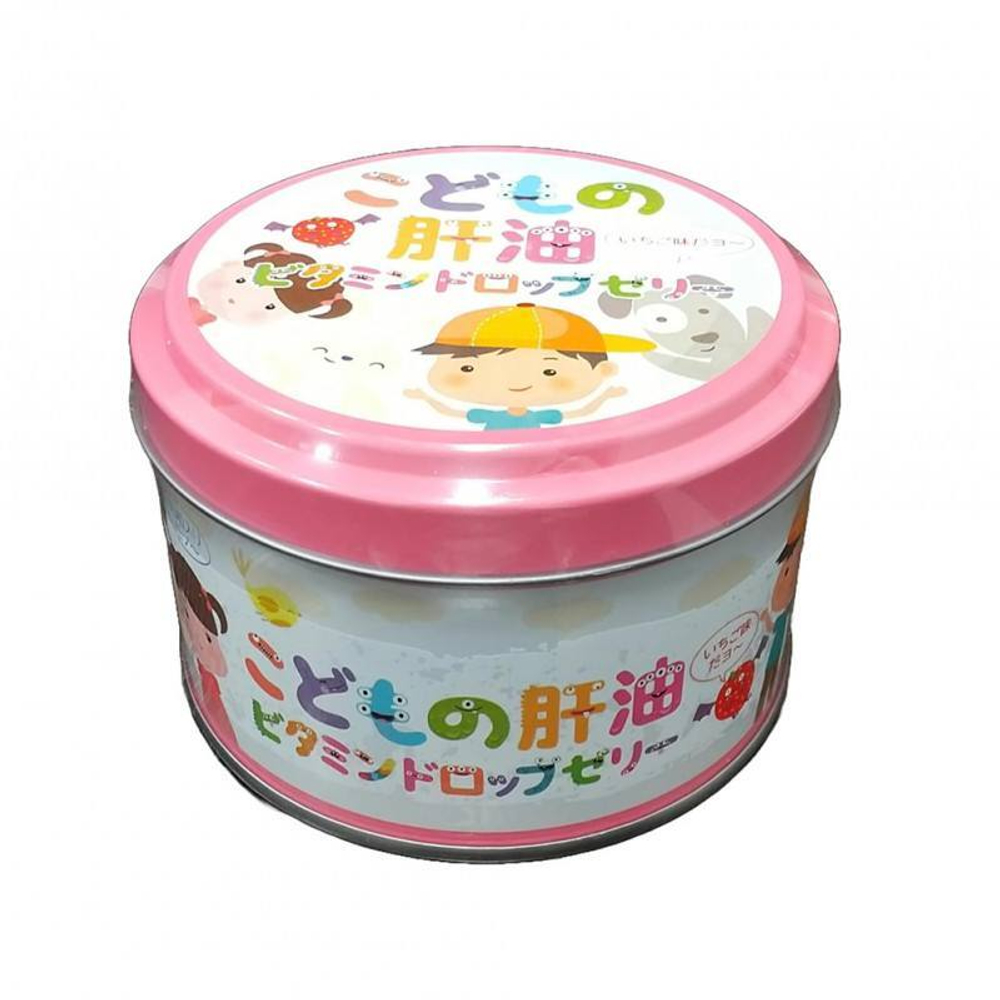 Витаминный комплекс для детей с EPA, DHA и скваленом Chuyaku Children Liver Oil Vitamin Drop Jelly