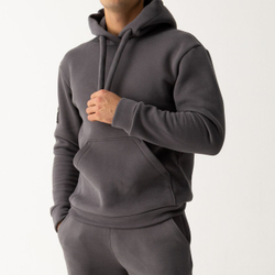 Худи теплое. Графит