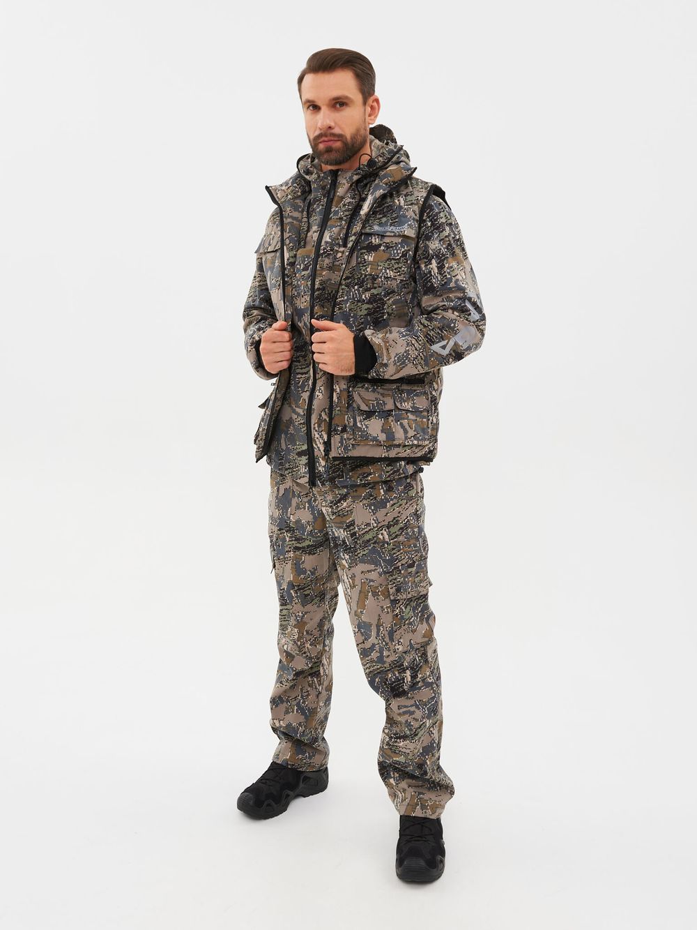 Костюм летний Тайга-3 ткань Твил-Пич цвет Лабиринт