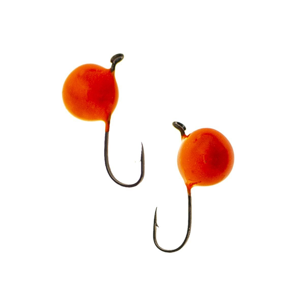 Мормышка вольфрамовая ДРОБИНА С УШКОМ, Or, 10 шт 0,2 г