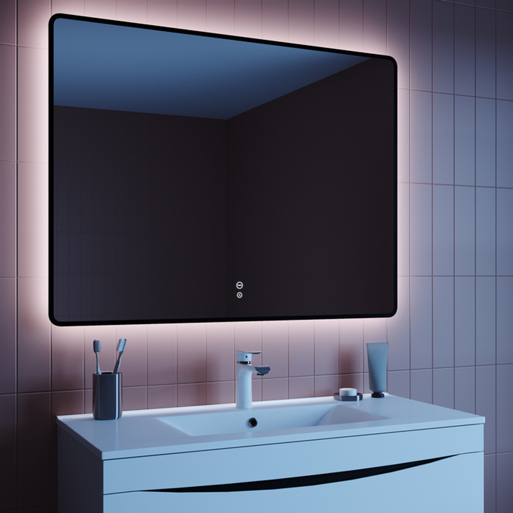 Зеркало с подсветкой и термообогревом IDDIS Cloud X, 100 см, CLX10T0i98