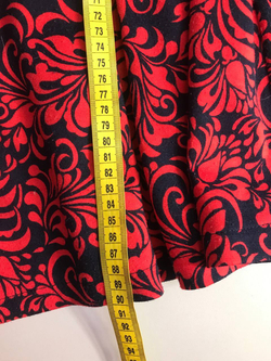 Платье контрастное, визуально 46 размер