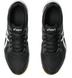 Мужские кроссовки для бадминтона/сквоша Asics Upcourt 6 - черные/белые