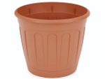 Горшок цветочный Дионис 3,6л (коричневый)