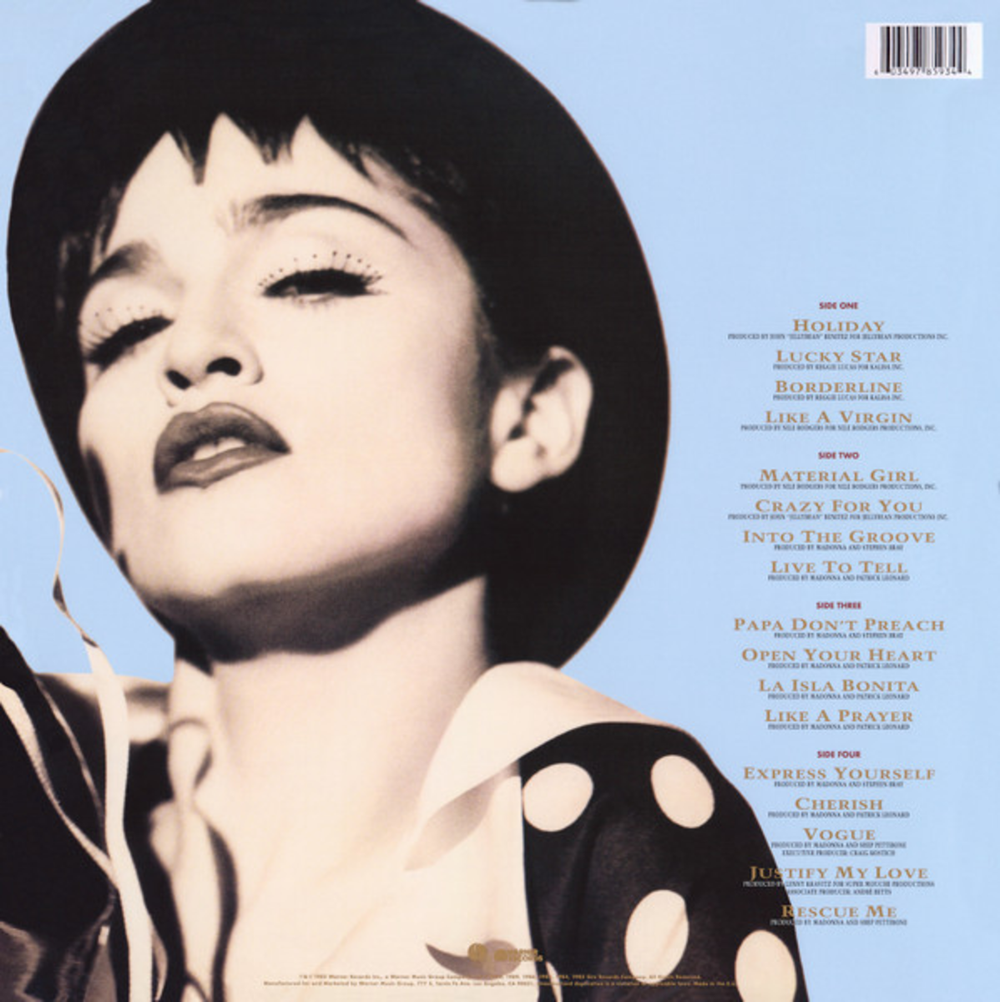 Madonna / The Immaculate Collection (2LP)