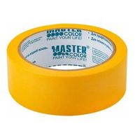 Лента малярная 48 мм 25 м для деликатных поверхностей на рисовой бумаге золотистая Master Color
