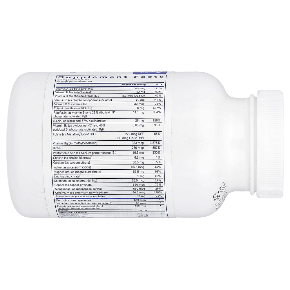 Pure Encapsulations, Athletic Nutrients, 120 Capsules