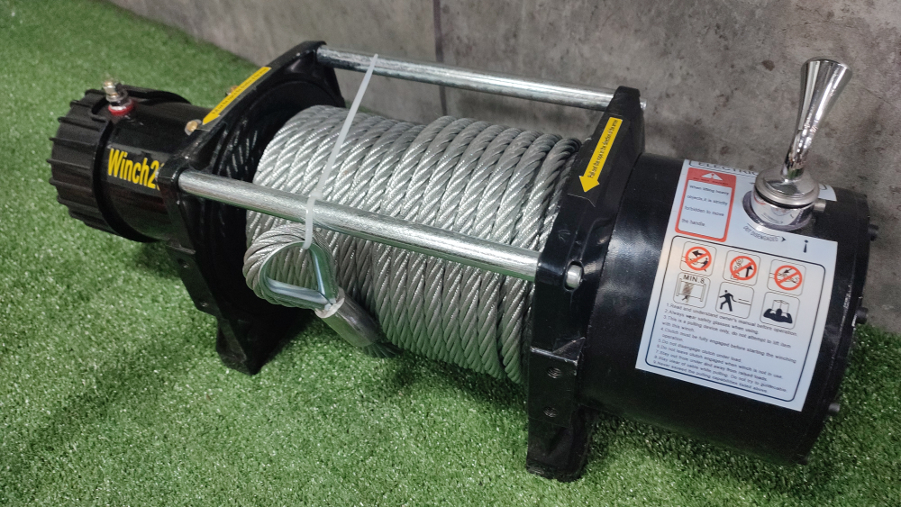 Лебeдка 20000 LBS метaлл 24 вoльта