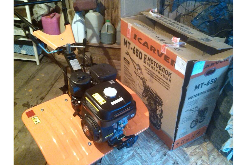 Мотоблок бензиновый Carver MT-650