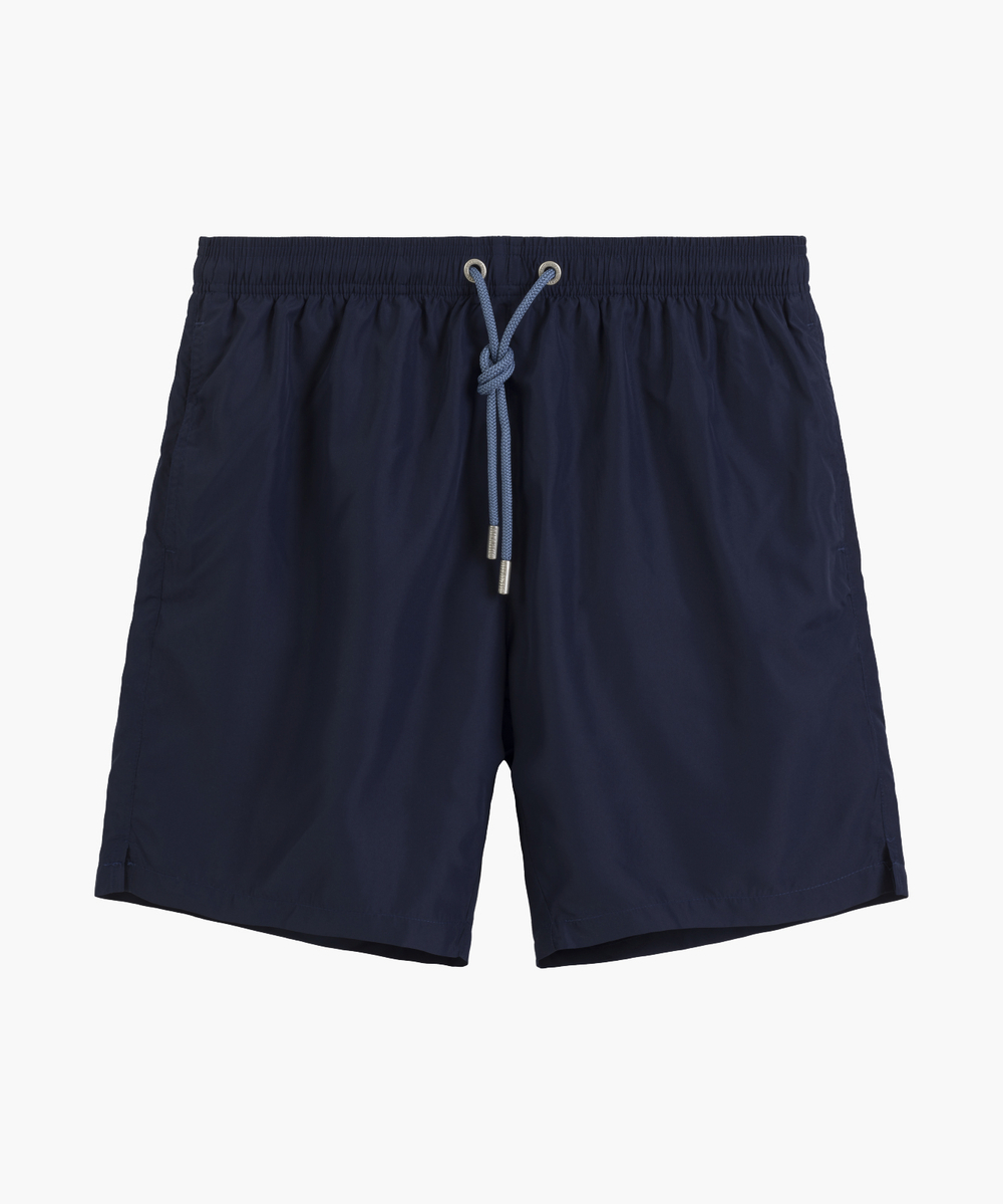 Пляжные шорты мужские Atlantic, 1 шт. в уп., полиэстер, темно-синие, KMB-223