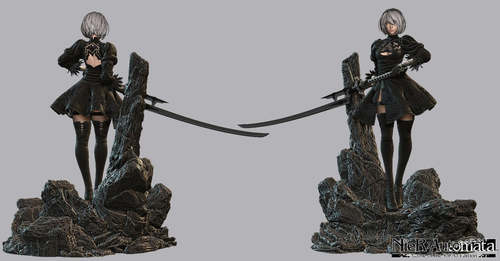 Андроид Йорха 2B Ниер: Автомата Фигурка