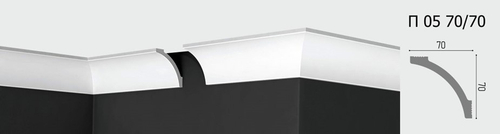 Плинтус потолочный  03/80