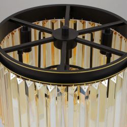 Citilux Мартин CL332862 Настольная лампа хрустальная Шампань