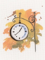 "Рисуем нитками.Город"-DT-C003 вышивка