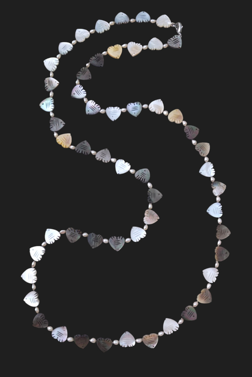 бусы из перламутра (н-0293)