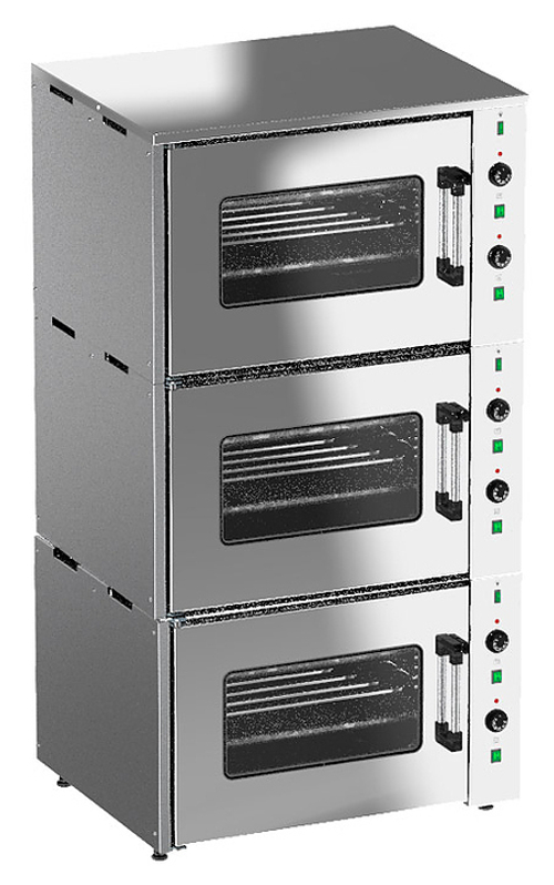 Шкаф жарочный Тулаторгтехника ШЖ-150-3с черный металл