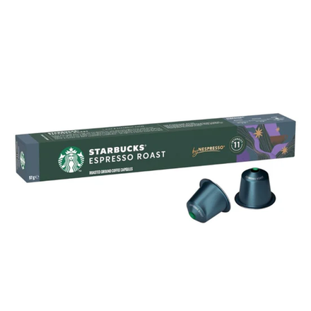 Кофе в капсулах Starbucks для Nespresso Espresso Roast, 10 шт