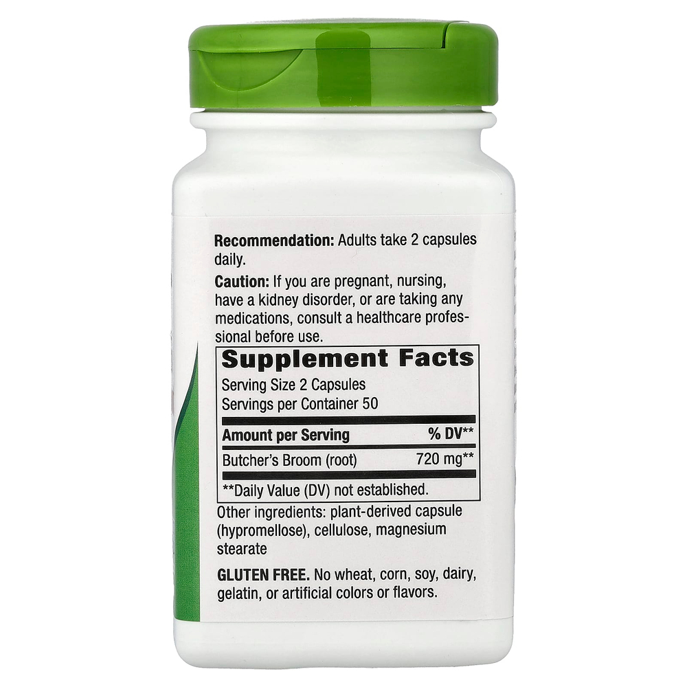 Nature's Way, корень иглицы колючей, 100 веганских капсул (360 мг в 1 капсуле)