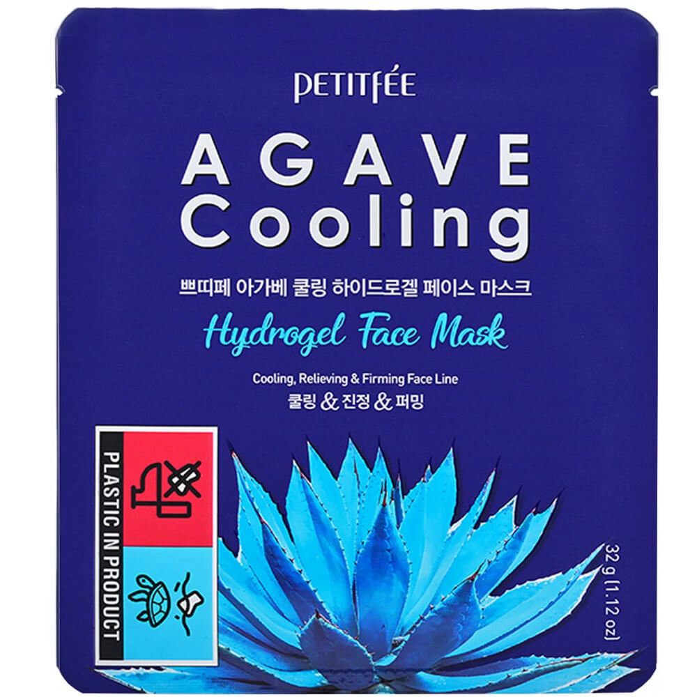 Гидрогелевая маска Petitfee Agave Cooling Hydrogel Face Mask 32 мл