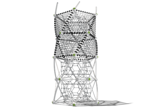 Гибкие элементы для лазания ДНК-Телескоп (паттерн Papercut)