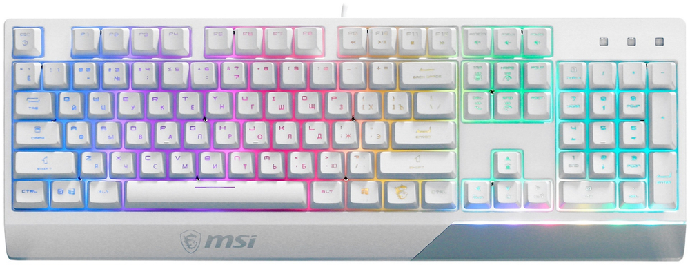 Клавиатура MSI Vigor GK30 белый