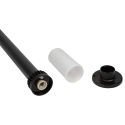 Садово-парковый светильник ЭРА «Поллар» НТУ 01-60-013 напольный черный IP54 Е27 max60Вт h1040мм | Садово-парковые светильники