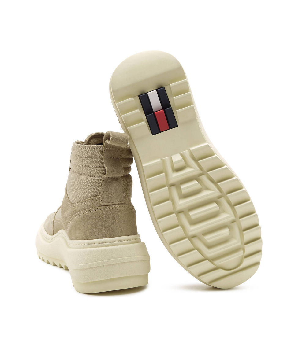 Кожаные трапперы tjm mix material Tommy Jeans - хаки(EM0EM01245)