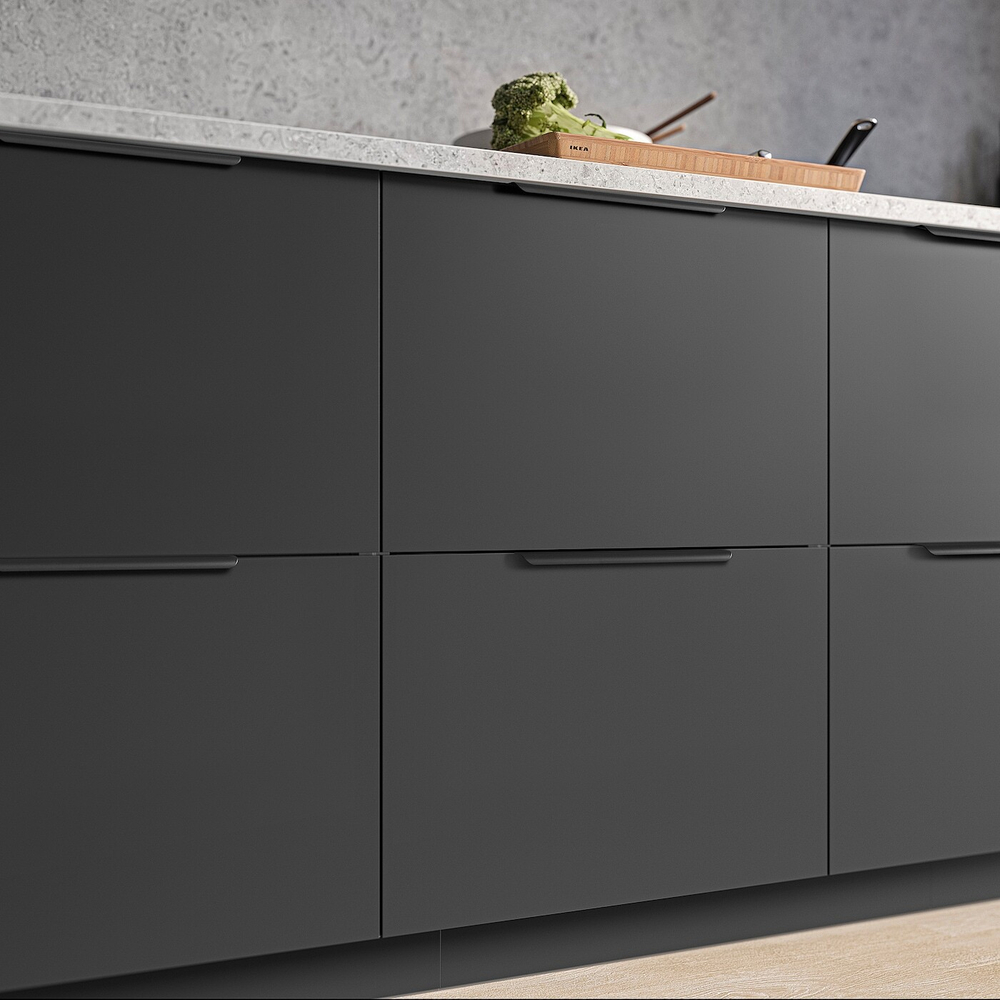 IKEA BILLSBRO  (ИКЕА БИЛЛСБРО)  -  Ручка, антрацит, 320 мм