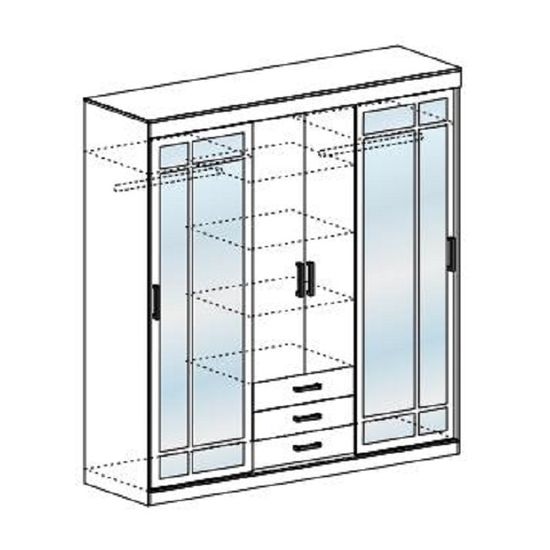 Шкаф-купе ЛИДЕР 1К