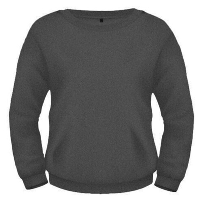 СВИТШОТ ЖЕНСКИЙ ФЛИС, 280 гр, Черный Графит M-301_44 (S)