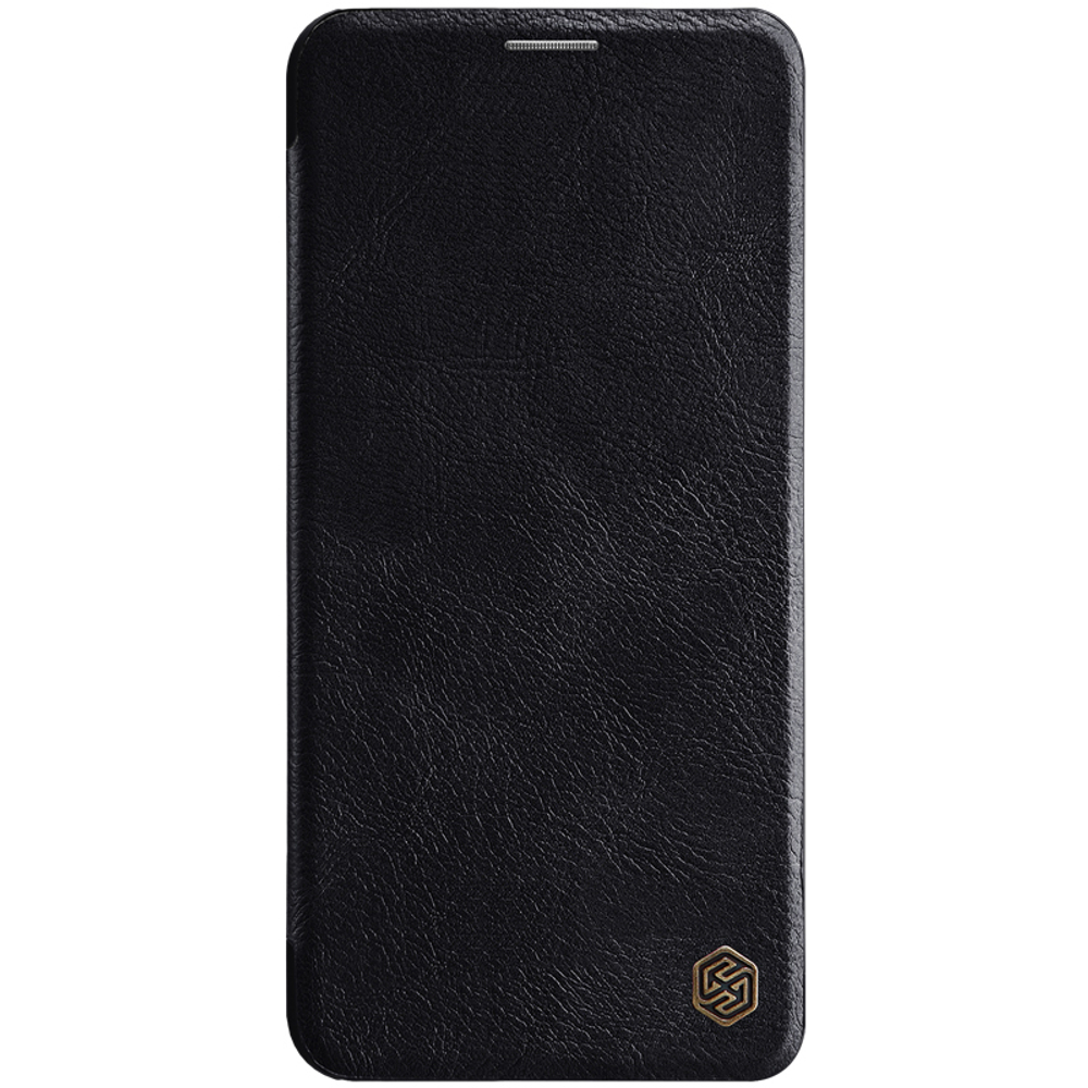 Кожаный чехол книжка от Nillkin для смартфона LG G8 ThinQ, серия Qin Leather