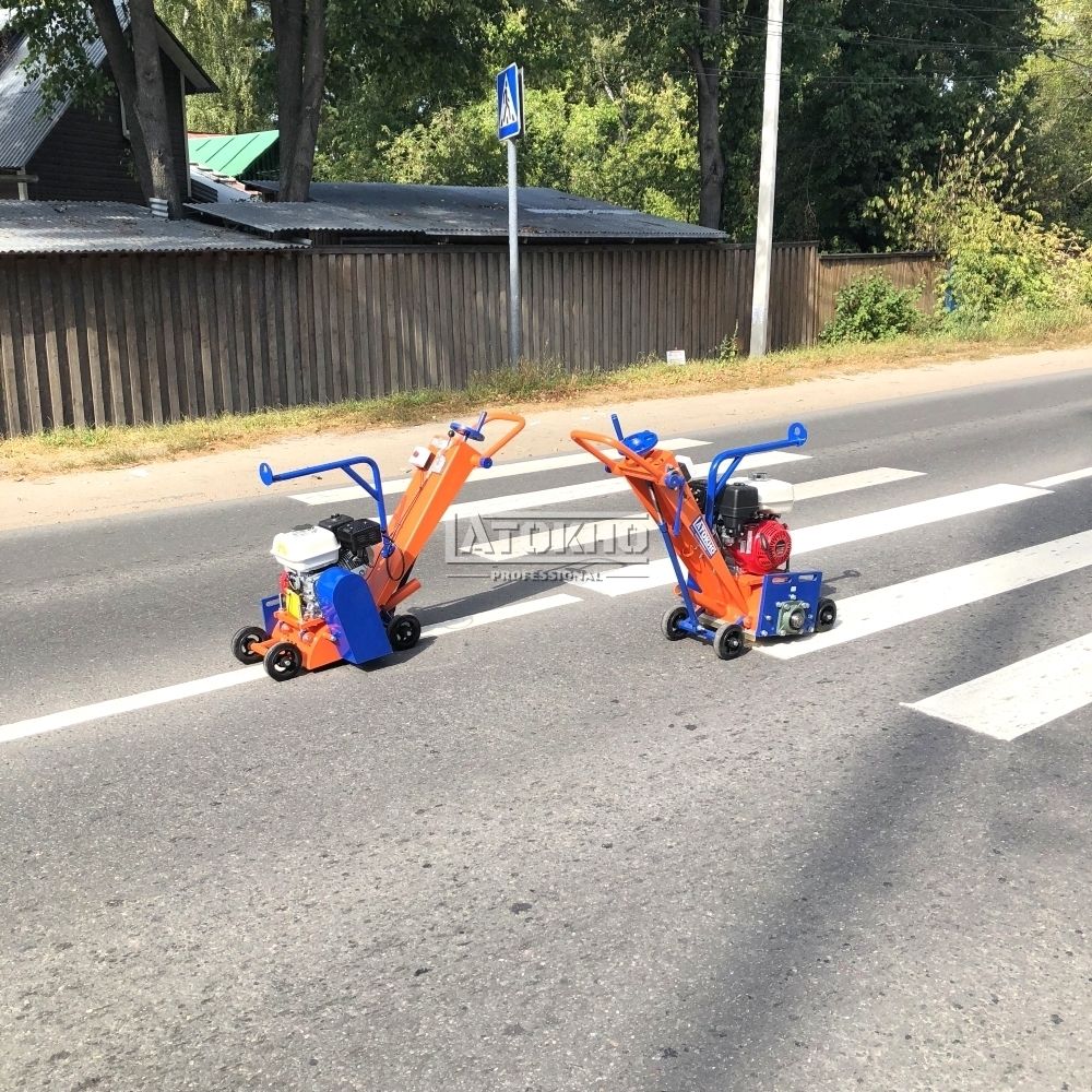 Демаркировочная машина LATOKHO DM 200 G бензиновая - ширина 200 мм