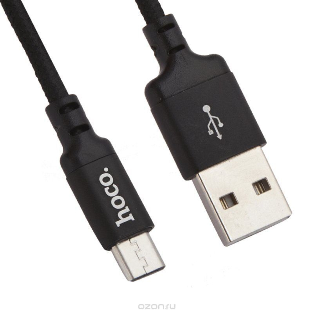 Кабель HOCO X14 USB-Type-C 3A 2м Nylon Black