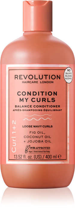 Revolution Haircare My Curls 1+2 Condition My Curls - глубоко восстанавливающий кондиционер для кудрявых волос /   400  ml  / GTIN 5057566491945