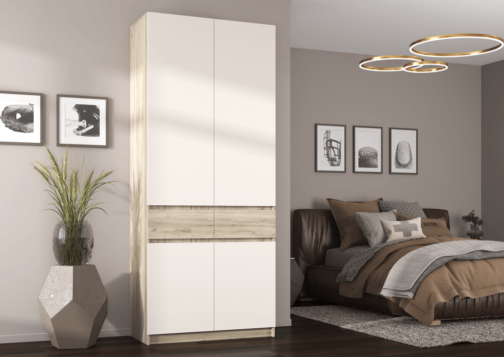 Бостон Шкаф 2-ств.ШК-001 ЛДСП