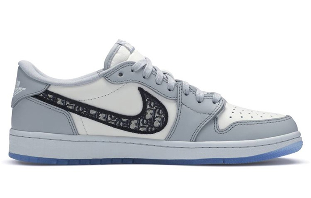 JORDAN 1 Low X Dior "White Grey"