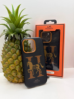 Накладка Hermes для iPhone 16 Pro