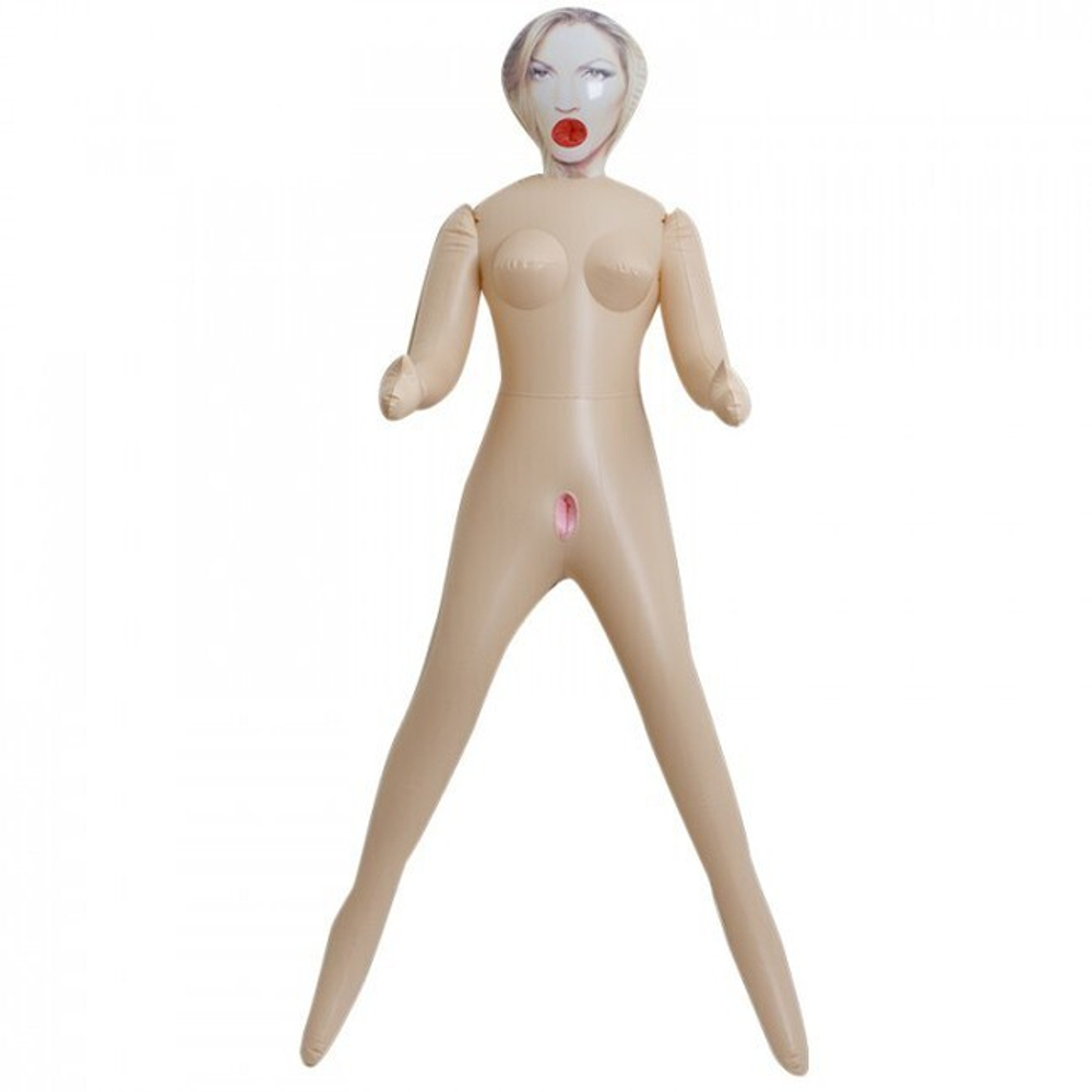 Надувная кукла JANINE (3 отверстия) (Цвет: светлокожая)