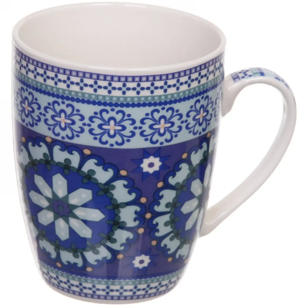 Кружка керамическая 350мл «Восточный узор» микс