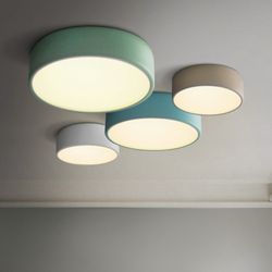 Потолочный Светильник Cylinder B D48 Green By Imperiumloft