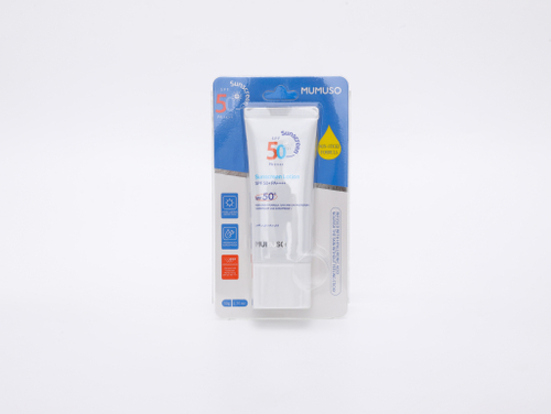 Солнцезащитный лосьон Mumuso SPF 50+ PA++++