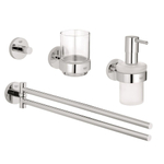 Набор аксессуаров GROHE Essentials New 4 в 1, хром 40846001
