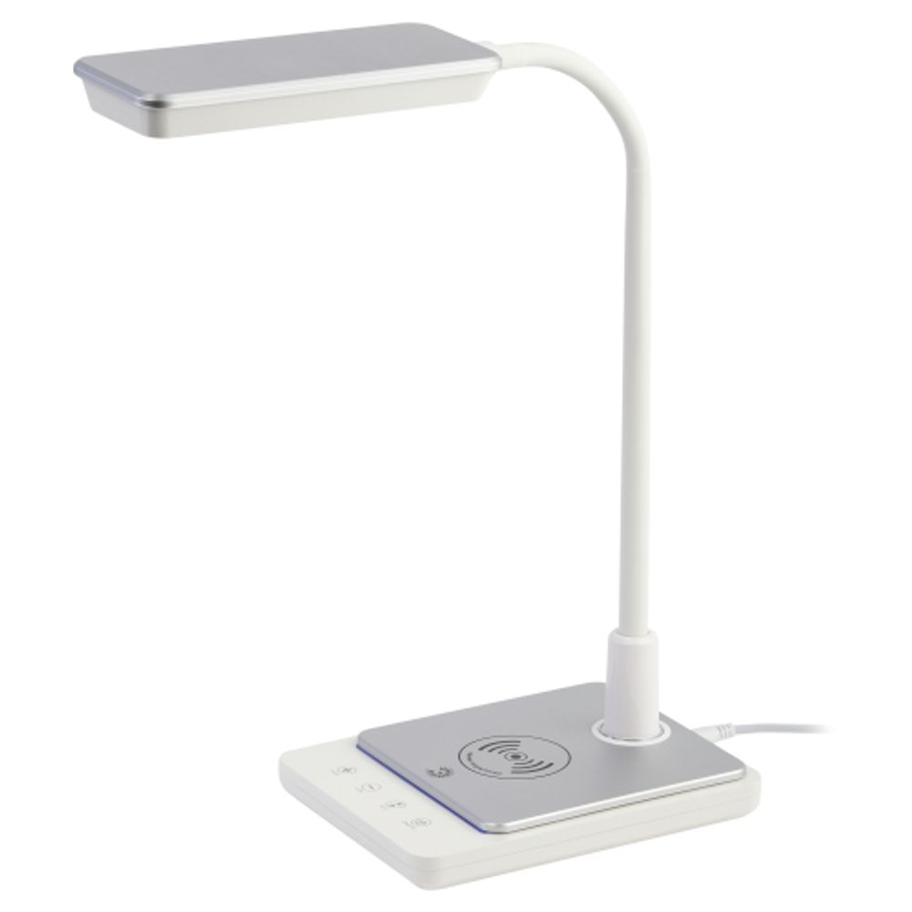 Настольный светильник ЭРА NLED-499-10W-W светодиодный белый | Светодиодные настольные лампы