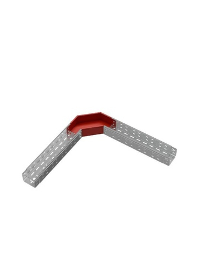 Угол для лотка горизонтальный 90град. 100х80 сталь 1мм "ПЛЮС" GLplus90-80-100 КМ PL0433