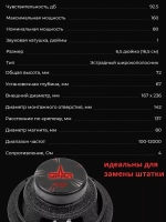 динамики автомобильные Урал ОГ-165 16 см ()