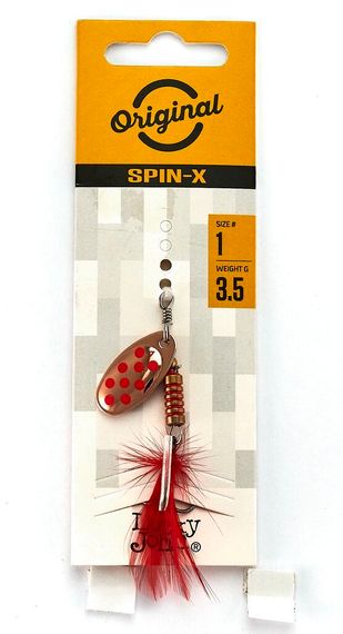 Блесна вращ. Lucky John SPIN X ROUND 01 3,5г CR