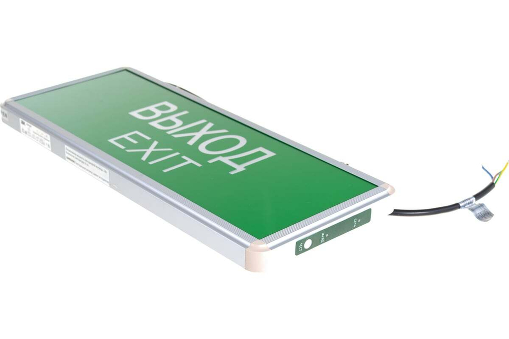 Светильник LED аварийно-эвакуационный ССА1001 односторонний 1,5ч 3Вт "ВЫХОД-EXIT" IEK LSSA0-1001-003-K03