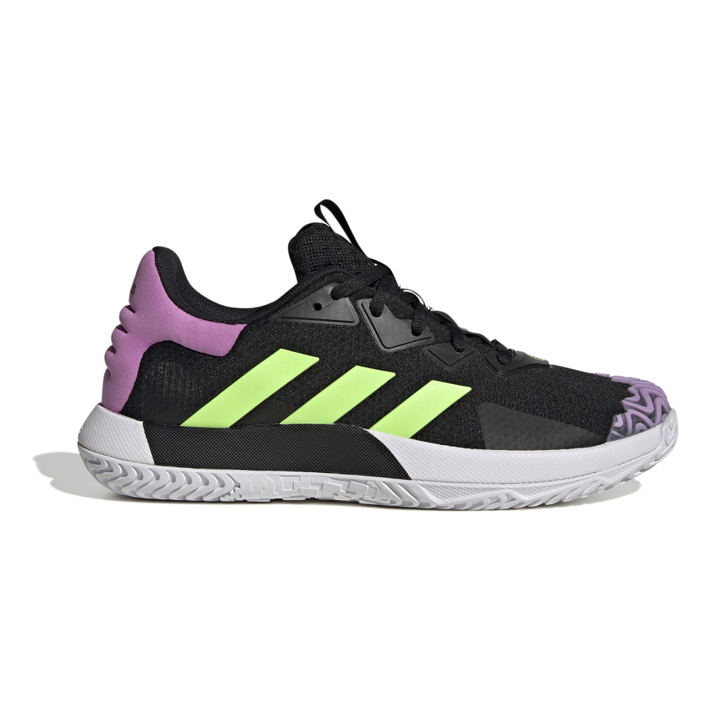 Мужские теннисные кроссовки adidas SoleMatch Control All Court Shoe Men - Black, Neon Green