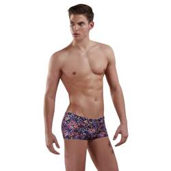 Мужские трусы хипсы  Doreanse темно-синие с принтом 1862